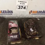 LOTE 374 - 02 PLACAS DE VÍDEO MARCAS E MODELOS DIVERSOS. (NO ESTADO) ATENÇÃO! FAZER A VISITAÇÃO ANTES DE ARREMATAR, NÃO SABEMOS SE FUNCIONA. LEILÃO NÃO TEM GARANTIA E NEM DEVOLUÇÃO, SUJEITO A POSSÍVEIS AVARIAS VISÍVEIS/OCULTAS E/OU AUSÊNCIA DE COMPONENTES.