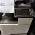 LOTE 026 - 01 MULTIFUNCIONAL LASER COLOR CX922_LEXMARK. (NO ESTADO)