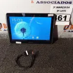 LOTE 461 - 01 TABLET MARCA SAMSUNG COM CABO. (NO ESTADO) ATENÇÃO! FAZER A VISITAÇÃO ANTES DE ARREMATAR, NÃO SABEMOS SE FUNCIONA. LEILÃO NÃO TEM GARANTIA E NEM DEVOLUÇÃO, SUJEITO A POSSÍVEIS AVARIAS VISÍVEIS/OCULTAS E/OU AUSÊNCIA DE COMPONENTES.
