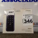 LOTE 346 - 01 FECHADURA DIGITAL FDS-50 EP MARCA PADO. (NOVO) (NO ESTADO) ATENÇÃO! FAZER A VISITAÇÃO ANTES DE ARREMATAR, NÃO SABEMOS SE FUNCIONA. LEILÃO NÃO TEM GARANTIA E NEM DEVOLUÇÃO, SUJEITO A POSSÍVEIS AVARIAS VISÍVEIS/OCULTAS E/OU AUSÊNCIA DE COMPONENTES.