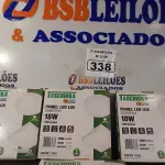 LOTE 338 - 04 LUMINÁRIAS DE LED SOBREPOR BIVOLT 18W 6500K TASHIBRA. (NO ESTADO) ATENÇÃO! FAZER A VISITAÇÃO ANTES DE ARREMATAR, NÃO SABEMOS SE FUNCIONA. LEILÃO NÃO TEM GARANTIA E NEM DEVOLUÇÃO, SUJEITO A POSSÍVEIS AVARIAS VISÍVEIS/OCULTAS E/OU AUSÊNCIA DE COMPONENTES.
