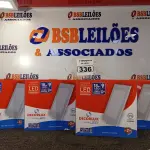 LOTE 336 - 04 LUMINÁRIAS DE LED EMBUTIR QUADRADA BIVOLT 18W 6500K DECORLUX. (NO ESTADO) ATENÇÃO! FAZER A VISITAÇÃO ANTES DE ARREMATAR, NÃO SABEMOS SE FUNCIONA. LEILÃO NÃO TEM GARANTIA E NEM DEVOLUÇÃO, SUJEITO A POSSÍVEIS AVARIAS VISÍVEIS/OCULTAS E/OU AUSÊNCIA DE COMPONENTES.