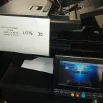 LOTE 030 - 01 MULTIFUNCIONAL COLOR LASER_KYOCERA TASKALFA 2552CI. (NO ESTADO)