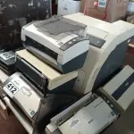LOTE 412 - 01 IMPRESSORA E 05 SCANNERS MARCAS E MODELOS DIVERSOS. (NO ESTADO) ATENÇÃO! FAZER A VISITAÇÃO ANTES DE ARREMATAR, NÃO SABEMOS SE FUNCIONA. LEILÃO NÃO TEM GARANTIA E NEM DEVOLUÇÃO, SUJEITO A POSSÍVEIS AVARIAS VISÍVEIS/OCULTAS E/OU AUSÊNCIA DE COMPONENTES.