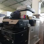 LOTE 406 - 10 IMPRESSORAS MARCAS E MODELOS DIVERSOS PARA RETIRADA DE PEÇAS. (NO ESTADO) ATENÇÃO! FAZER A VISITAÇÃO ANTES DE ARREMATAR, NÃO SABEMOS SE FUNCIONA. LEILÃO NÃO TEM GARANTIA E NEM DEVOLUÇÃO, SUJEITO A POSSÍVEIS AVARIAS VISÍVEIS/OCULTAS E/OU AUSÊNCIA DE COMPONENTES.