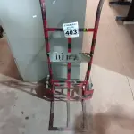 LOTE 403 - 01 CARRINHO PARA TRANSPORTE DE CARGAS. (NO ESTADO) ATENÇÃO! FAZER A VISITAÇÃO ANTES DE ARREMATAR, NÃO SABEMOS SE FUNCIONA. LEILÃO NÃO TEM GARANTIA E NEM DEVOLUÇÃO, SUJEITO A POSSÍVEIS AVARIAS VISÍVEIS/OCULTAS E/OU AUSÊNCIA DE COMPONENTES.