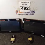 LOTE 492 - 02 TABLETS MARCAS E MODELOS DIVERSOS. (NO ESTADO) ATENÇÃO! FAZER A VISITAÇÃO ANTES DE ARREMATAR, NÃO SABEMOS SE FUNCIONA. LEILÃO NÃO TEM GARANTIA E NEM DEVOLUÇÃO, SUJEITO A POSSÍVEIS AVARIAS VISÍVEIS/OCULTAS E/OU AUSÊNCIA DE COMPONENTES.