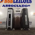 LOTE 006 - 02 MINIS CPU. (NO ESTADO) ATENÇÃO! FAZER A VISITAÇÃO ANTES DE ARREMATAR, NÃO SABEMOS SE FUNCIONA. LEILÃO NÃO TEM GARANTIA E NEM DEVOLUÇÃO, SUJEITO A POSSÍVEIS AVARIAS VISÍVEIS/OCULTAS E/OU AUSÊNCIA DE COMPONENTES.