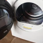 LOTE 058 - 01 SECADORA DE ROUPAS SAMSUNG 220V MODELO: DV12K6800EW. (CLOSTHES DRYER) (NO ESTADO) BH1546C