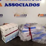 LOTE 123 - 10 MÁSCARAS DE PROTEÇÃO E 04 TERMÔMETROS DIGITAIS. (NO ESTADO) ATENÇÃO! FAZER A VISITAÇÃO ANTES DE ARREMATAR, NÃO SABEMOS SE FUNCIONA. LEILÃO NÃO TEM GARANTIA E NEM DEVOLUÇÃO, SUJEITO A POSSÍVEIS AVARIAS VISÍVEIS/OCULTAS E/OU AUSÊNCIA DE COMPONENTES.