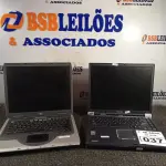 LOTE 037 - 02 NOTEBOOKS MARCAS E MODELOS DIVERSOS PARA RETIRADA DE PEÇAS. (NO ESTADO) ATENÇÃO! FAZER A VISITAÇÃO ANTES DE ARREMATAR, NÃO SABEMOS SE FUNCIONA. LEILÃO NÃO TEM GARANTIA E NEM DEVOLUÇÃO, SUJEITO A POSSÍVEIS AVARIAS VISÍVEIS/OCULTAS E/OU AUSÊNCIA DE COMPONENTES.
