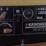 LOTE 074 - 01 MÁQUINA LAVADORA DE ALTA PRESSÃO KARCHER MODELO:HD8/15S. (HIGH PRESSURE MACHINE) (NO ESTADO) AV9499D