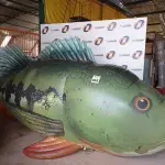 LOTE 065 - 01 BALÃO EM FORMATO DE PEIXE. (NO ESTADO) ATENÇÃO! FAZER A VISITAÇÃO ANTES DE ARREMATAR, NÃO SABEMOS SE FUNCIONA. LEILÃO NÃO TEM GARANTIA E NEM DEVOLUÇÃO, SUJEITO A POSSÍVEIS AVARIAS VISÍVEIS/OCULTAS E/OU AUSÊNCIA DE COMPONENTES.