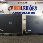 LOTE 037 - 02 NOTEBOOKS MARCAS E MODELOS DIVERSOS PARA RETIRADA DE PEÇAS. (NO ESTADO) ATENÇÃO! FAZER A VISITAÇÃO ANTES DE ARREMATAR, NÃO SABEMOS SE FUNCIONA. LEILÃO NÃO TEM GARANTIA E NEM DEVOLUÇÃO, SUJEITO A POSSÍVEIS AVARIAS VISÍVEIS/OCULTAS E/OU AUSÊNCIA DE COMPONENTES.