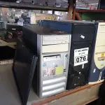 LOTE 076 - 03 CPU’S E 01 MONITOR MARCAS E MODELOS DIVERSOS PARA RETIRADA DE PEÇAS. (NO ESTADO) ATENÇÃO! FAZER A VISITAÇÃO ANTES DE ARREMATAR, NÃO SABEMOS SE FUNCIONA. LEILÃO NÃO TEM GARANTIA E NEM DEVOLUÇÃO, SUJEITO A POSSÍVEIS AVARIAS VISÍVEIS/OCULTAS E/OU AUSÊNCIA DE COMPONENTES.