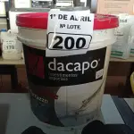LOTE 200 - 01 BALDE DE GRANILITE DACAPÓ 25KG. (NO ESTADO) ATENÇÃO! FAZER A VISITAÇÃO ANTES DE ARREMATAR, NÃO SABEMOS SE FUNCIONA. LEILÃO NÃO TEM GARANTIA E NEM DEVOLUÇÃO, SUJEITO A POSSÍVEIS AVARIAS VISÍVEIS/OCULTAS E/OU AUSÊNCIA DE COMPONENTES.
