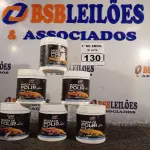 LOTE 130 - 06 LATAS DE MASSA DE POLIR Nº2 400G. (NO ESTADO) ATENÇÃO! FAZER A VISITAÇÃO ANTES DE ARREMATAR, NÃO SABEMOS SE FUNCIONA. LEILÃO NÃO TEM GARANTIA E NEM DEVOLUÇÃO, SUJEITO A POSSÍVEIS AVARIAS VISÍVEIS/OCULTAS E/OU AUSÊNCIA DE COMPONENTES.