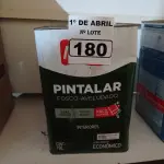LOTE 180 - 01 LATA DE TINTA IQUINE PINTALAR 18L FOSCO AVELUDADO NA COR VERDE PISCINA. (NO ESTADO) ATENÇÃO! FAZER A VISITAÇÃO ANTES DE ARREMATAR, NÃO SABEMOS SE FUNCIONA. LEILÃO NÃO TEM GARANTIA E NEM DEVOLUÇÃO, SUJEITO A POSSÍVEIS AVARIAS VISÍVEIS/OCULTAS E/OU AUSÊNCIA DE COMPONENTES.