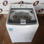 LOTE 047 - 01 MÁQUINA DE LAVAR ROUPAS CONSUL 15KG 220V MODELO: CWH15ABBNA00. (WASHER MACHINE) (NO ESTADO) BH1475R