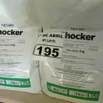 LOTE 195 - 15KG DE FUNGICIDA MICROBIOLÓGICO AGRIVALLE SHOCKER. (NO ESTADO) ATENÇÃO! FAZER A VISITAÇÃO ANTES DE ARREMATAR, NÃO SABEMOS SE FUNCIONA. LEILÃO NÃO TEM GARANTIA E NEM DEVOLUÇÃO, SUJEITO A POSSÍVEIS AVARIAS VISÍVEIS/OCULTAS E/OU AUSÊNCIA DE COMPONENTES.