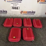 LOTE 088 - 06 PORTA ESTOJO PARA HD. (CASE HD) (NO ESTADO).