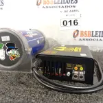 LOTE 016 - 01 FONTE USINA 60AMP E 01 CAPACITOR BOOSTER 3.5 FARAD. (NO ESTADO) ATENÇÃO! FAZER A VISITAÇÃO ANTES DE ARREMATAR, NÃO SABEMOS SE FUNCIONA. LEILÃO NÃO TEM GARANTIA E NEM DEVOLUÇÃO, SUJEITO A POSSÍVEIS AVARIAS VISÍVEIS/OCULTAS E/OU AUSÊNCIA DE COMPONENTES.