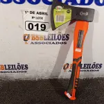 LOTE 019 - 01 MACHADINHA CAÇA E PESCA COM CABO EMBORRACHADO. (NO ESTADO) ATENÇÃO! FAZER A VISITAÇÃO ANTES DE ARREMATAR, NÃO SABEMOS SE FUNCIONA. LEILÃO NÃO TEM GARANTIA E NEM DEVOLUÇÃO, SUJEITO A POSSÍVEIS AVARIAS VISÍVEIS/OCULTAS E/OU AUSÊNCIA DE COMPONENTES.