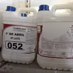 LOTE 052 - 20 LITROS DE CLOROCLEAN, LIMPADOR DESINFETANTE CLORADO PARA INDÚSTRIAS ALIMENTÍCIAS E AFINS. (NO ESTADO) ATENÇÃO! FAZER A VISITAÇÃO ANTES DE ARREMATAR, NÃO SABEMOS SE FUNCIONA. LEILÃO NÃO TEM GARANTIA E NEM DEVOLUÇÃO, SUJEITO A POSSÍVEIS AVARIAS VISÍVEIS/OCULTAS E/OU AUSÊNCIA DE COMPONENTES.