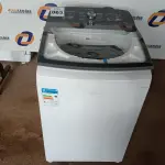 LOTE 063 - 01 MÁQUINA DE LAVAR ROUPAS BRASTEMP 12KG 220V MODELO: BWR12ABBNA20. (WASHER MACHINE) (NO ESTADO) BH1557S