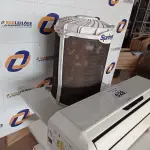 LOTE 028 - 01 AR-CONDICIONADO 12000BTUS SENDO A CONDENSADORA SPRINGER E EVAPORADORA CARRIER. (AIR CONDITIONER) (NO ESTADO) BF8640H