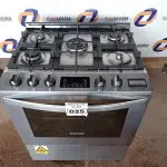 LOTE 025 - 01 FOGÃO 05 BOCAS BRASTEMP 220V (STOV 5 FLAMES) (NO ESTADO) BF8539R