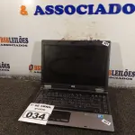 LOTE 034 - 01 NOTEBOOK MARCA HP. (NO ESTADO) ATENÇÃO! FAZER A VISITAÇÃO ANTES DE ARREMATAR, NÃO SABEMOS SE FUNCIONA. LEILÃO NÃO TEM GARANTIA E NEM DEVOLUÇÃO, SUJEITO A POSSÍVEIS AVARIAS VISÍVEIS/OCULTAS E/OU AUSÊNCIA DE COMPONENTES.