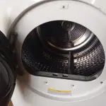 LOTE 054 - 01 SECADORA DE ROUPAS SAMSUNG 220V MODELO: DV12K6800EW. (CLOSTHES DRYER) (NO ESTADO) BH1518U