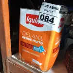 LOTE 084 - 01 LATA DE TINTA IQUINE DELANIL RENDE MUITO 18L FOSCO BASE “C”. (NO ESTADO) ATENÇÃO! FAZER A VISITAÇÃO ANTES DE ARREMATAR, NÃO SABEMOS SE FUNCIONA. LEILÃO NÃO TEM GARANTIA E NEM DEVOLUÇÃO, SUJEITO A POSSÍVEIS AVARIAS VISÍVEIS/OCULTAS E/OU AUSÊNCIA DE COMPONENTES.
