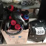 LOTE 082 - 02 RELÓGIOS DE PONTO E VÁRIOS FONES DE OUVIDO MARCAS E MODELOS DIVERSOS. (NO ESTADO) ATENÇÃO! FAZER A VISITAÇÃO ANTES DE ARREMATAR, NÃO SABEMOS SE FUNCIONA. LEILÃO NÃO TEM GARANTIA E NEM DEVOLUÇÃO, SUJEITO A POSSÍVEIS AVARIAS VISÍVEIS/OCULTAS E/OU AUSÊNCIA DE COMPONENTES.