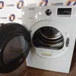 LOTE 024 - 01 SECADORA DE ROUPAS SAMSUNG 220V MODELO: DV12K6800EW. (CLOSTHES DRYER) (NO ESTADO) BF8539B