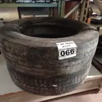LOTE 066 - 02 PNEUS USADOS PARA CAMINHÃO ¾ 215/75/17,5. (NO ESTADO) ATENÇÃO! FAZER A VISITAÇÃO ANTES DE ARREMATAR, NÃO SABEMOS SE FUNCIONA. LEILÃO NÃO TEM GARANTIA E NEM DEVOLUÇÃO, SUJEITO A POSSÍVEIS AVARIAS VISÍVEIS/OCULTAS E/OU AUSÊNCIA DE COMPONENTES.