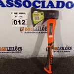 LOTE 012 - 01 MACHADINHA CAÇA E PESCA COM CABO EMBORRACHADO. (NO ESTADO) ATENÇÃO! FAZER A VISITAÇÃO ANTES DE ARREMATAR, NÃO SABEMOS SE FUNCIONA. LEILÃO NÃO TEM GARANTIA E NEM DEVOLUÇÃO, SUJEITO A POSSÍVEIS AVARIAS VISÍVEIS/OCULTAS E/OU AUSÊNCIA DE COMPONENTES.