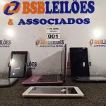 LOTE 001 - 01 NETBOOK E 05 TABLETS MARCAS E MODELOS DIVERSOS PARA RETIRADA DE PEÇAS. (NO ESTADO) ATENÇÃO! FAZER A VISITAÇÃO ANTES DE ARREMATAR, NÃO SABEMOS SE FUNCIONA. LEILÃO NÃO TEM GARANTIA E NEM DEVOLUÇÃO, SUJEITO A POSSÍVEIS AVARIAS VISÍVEIS/OCULTAS E/OU AUSÊNCIA DE COMPONENTES.