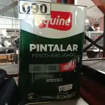 LOTE 090 - 01 LATA DE TINTA IQUINE PINTALAR 18L FOSCO AVELUDADO NA COR VERDE PISCINA. (NO ESTADO) ATENÇÃO! FAZER A VISITAÇÃO ANTES DE ARREMATAR, NÃO SABEMOS SE FUNCIONA. LEILÃO NÃO TEM GARANTIA E NEM DEVOLUÇÃO, SUJEITO A POSSÍVEIS AVARIAS VISÍVEIS/OCULTAS E/OU AUSÊNCIA DE COMPONENTES.