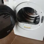 LOTE 060 - 01 SECADORA DE ROUPAS SAMSUNG 220V MODELO: DV12K6800EW. (CLOSTHES DRYER) (NO ESTADO) BH1556T