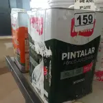 LOTE 159 - 01 LATA DE TINTA IQUINE PINTALAR 18L FOSCO AVELUDADO NA COR PEROLA. (NO ESTADO) ATENÇÃO! FAZER A VISITAÇÃO ANTES DE ARREMATAR, NÃO SABEMOS SE FUNCIONA. LEILÃO NÃO TEM GARANTIA E NEM DEVOLUÇÃO, SUJEITO A POSSÍVEIS AVARIAS VISÍVEIS/OCULTAS E/OU AUSÊNCIA DE COMPONENTES.