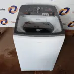LOTE 023 - 01 MÁQUINA DE LAVAR ROUPAS 12 KG BRASTEMP 220V MODELO: BWR12ABBNA20. (WASHER MACHINE) (NO ESTADO) BF8539A