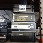 LOTE 059 - 01 NOBREAK E 05 CPU MARCAS E MODELOS DIVERSOS PARA RETIRADA DE PEÇAS. (NO ESTADO) ATENÇÃO! FAZER A VISITAÇÃO ANTES DE ARREMATAR, NÃO SABEMOS SE FUNCIONA. LEILÃO NÃO TEM GARANTIA E NEM DEVOLUÇÃO, SUJEITO A POSSÍVEIS AVARIAS VISÍVEIS/OCULTAS E/OU AUSÊNCIA DE COMPONENTES.