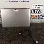LOTE 018 - 01 TABLET SAMSUNG TAB2 TELA DE 10” COM CABO. (NO ESTADO) ATENÇÃO! FAZER A VISITAÇÃO ANTES DE ARREMATAR, NÃO SABEMOS SE FUNCIONA. LEILÃO NÃO TEM GARANTIA E NEM DEVOLUÇÃO, SUJEITO A POSSÍVEIS AVARIAS VISÍVEIS/OCULTAS E/OU AUSÊNCIA DE COMPONENTES.