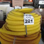 LOTE 201 - 03 ROLOS DE MANGUEIRA CORRUGADA. (NO ESTADO) ATENÇÃO! FAZER A VISITAÇÃO ANTES DE ARREMATAR, NÃO SABEMOS SE FUNCIONA. LEILÃO NÃO TEM GARANTIA E NEM DEVOLUÇÃO, SUJEITO A POSSÍVEIS AVARIAS VISÍVEIS/OCULTAS E/OU AUSÊNCIA DE COMPONENTES.