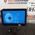 LOTE 014 - 01 TABLET SAMSUNG TAB2 TELA DE 10” COM CABO. (NO ESTADO) ATENÇÃO! FAZER A VISITAÇÃO ANTES DE ARREMATAR, NÃO SABEMOS SE FUNCIONA. LEILÃO NÃO TEM GARANTIA E NEM DEVOLUÇÃO, SUJEITO A POSSÍVEIS AVARIAS VISÍVEIS/OCULTAS E/OU AUSÊNCIA DE COMPONENTES.