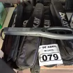 LOTE 079 - 10 DETECTORES DE METAIS. (NO ESTADO) ATENÇÃO! FAZER A VISITAÇÃO ANTES DE ARREMATAR, NÃO SABEMOS SE FUNCIONA. LEILÃO NÃO TEM GARANTIA E NEM DEVOLUÇÃO, SUJEITO A POSSÍVEIS AVARIAS VISÍVEIS/OCULTAS E/OU AUSÊNCIA DE COMPONENTES.