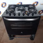 LOTE 044 - 01 FOGÃO 05 BOCAS ELECTROLUX 110/220. (STOV 5 FLAMES) (NO ESTADO) BF8678W