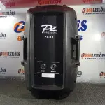 LOTE 256 - 01 CAIXA DE SOM PZ PROPASSIVE MODELO PX-12. (NO ESTADO) ATENÇÃO! FAZER A VISITAÇÃO ANTES DE ARREMATAR, NÃO SABEMOS SE FUNCIONA. LEILÃO NÃO TEM GARANTIA E NEM DEVOLUÇÃO, SUJEITO A POSSÍVEIS AVARIAS VISÍVEIS/OCULTAS E/OU AUSÊNCIA DE COMPONENTES.